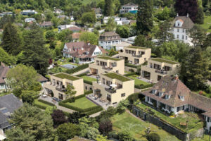Nachhaltig bauen Arlesheim an Hanglage